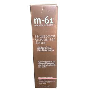 M-61 Hydraboost Gradual Tan Serum 30ml – Radiant Glow Self Tanner – New